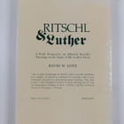 David W. Lotz : Ritschl & Luther : a fresh perspective on... - pikkukuva 2