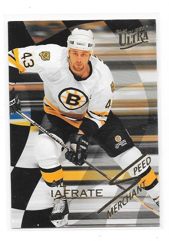 1994-95 Ultra Speed Merchands #4of10 Al Iafrate Boston Bruin