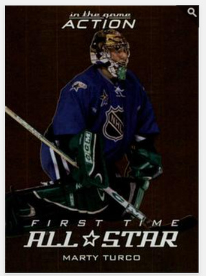 2003-04 ITG Action First Time All-Star #FT3 Marty Turco