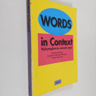 Bernhard Knop : Words in context : nykyenglannin sanasto-... - pikkukuva 1