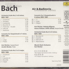 BACH - Air & Badinerie. Orchestral Suites. Karl Richter. CD - pikkukuva 2