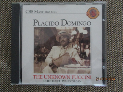 Placido Domingo THE UNKNOWN PUCCINI (CD)