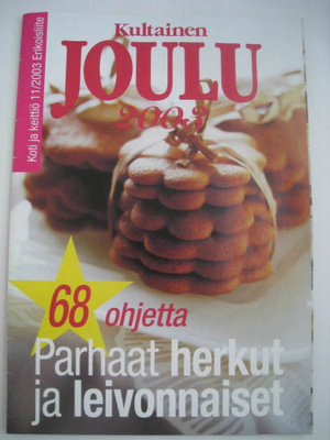 Kultainen Joulu 68 ohjetta 2003