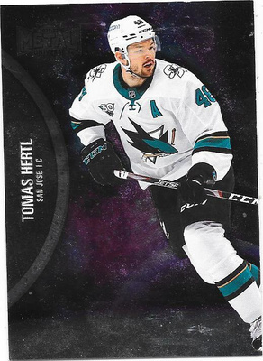 2021-22 Metal Universe #69 Tomas Hertl , San Jose Sharks