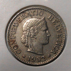 Switzerland. 10 rappen 1952. - pikkukuva 1