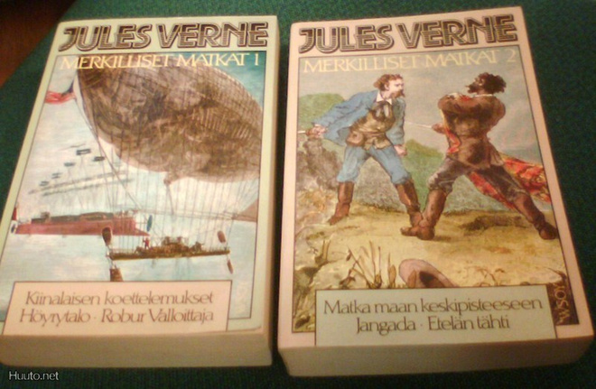 Jules Verne: MERKILLISET MATKAT 1 & 2  (Sis.postikulut)