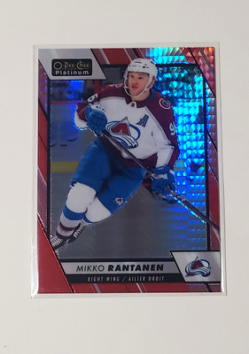 2023-24 OPC Platinum Red Prism #67 Mikko Rantanen