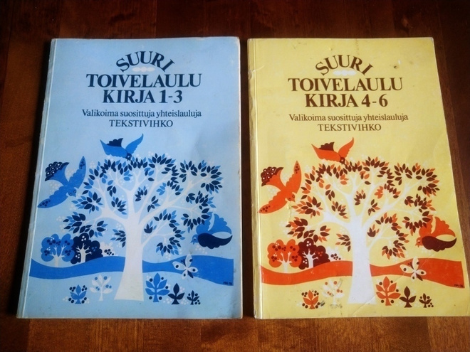 Suuri toivelaulukirjat 1-3 ja 4-6