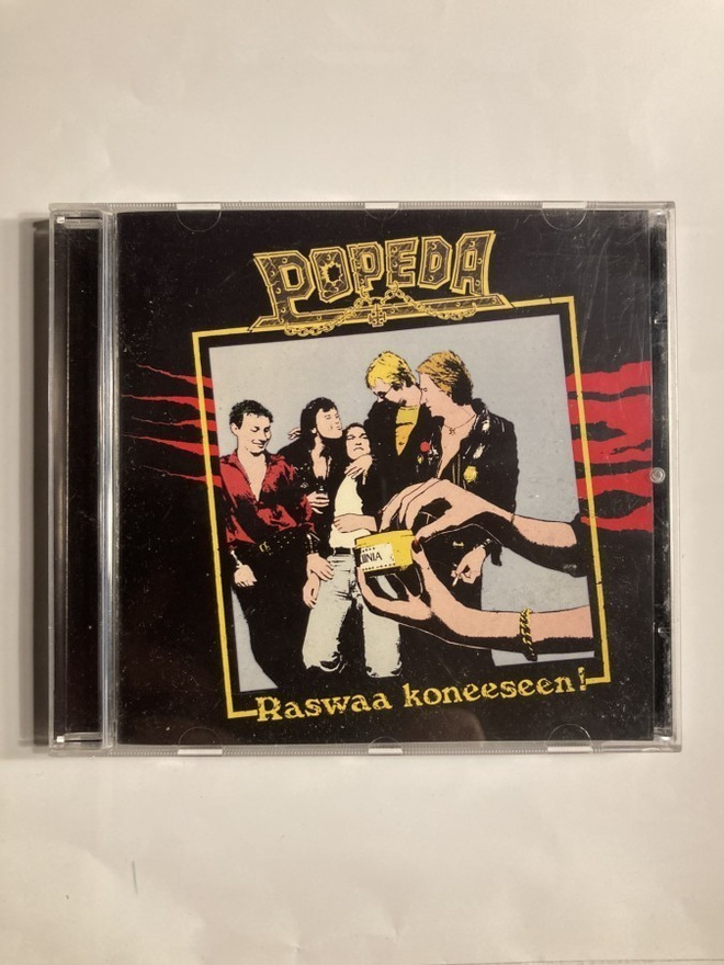 POPEDA: Raswaa koneeseen!, CD, rem.