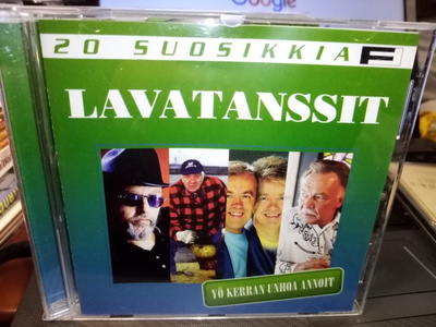 CD 20 SUOSIKKIA : LAVATANSSIT ( SIS POSTIKULU )