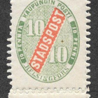 Helsingin kaupunginposti 1866 10p (LAPE 1B) ** - pikkukuva 1