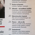 KUNTO PLUS LEHTI 11 / 1996 SISÄLTÖSIVUT 3 JA 4 - pikkukuva 3