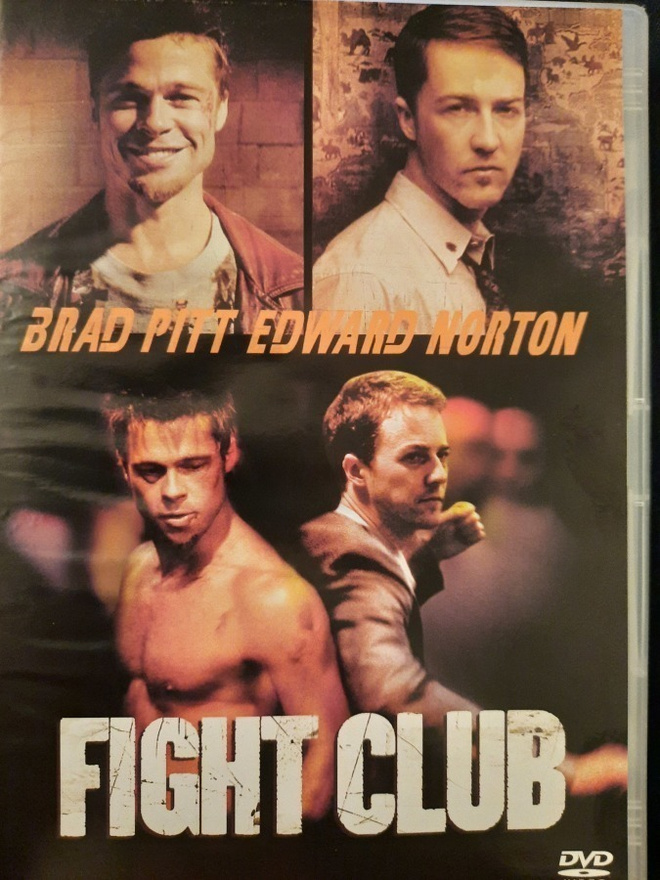 Fight Club dvd ( Pitt ja Norton)