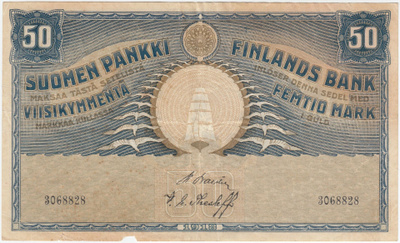 50 Markkaa 1918 kl.4