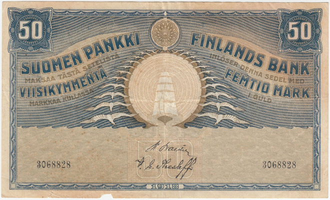 50 Markkaa 1918 kl.4