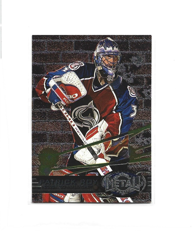 PATRICK ROY (mv) - 1996-97 FLEER SKYBOX - METAL UNIVERSE #37