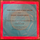 BON JOVI: You Give Love a Bad Name / Raise Your Hands (7") - pikkukuva 2