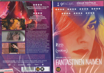 fantastinen nainen (68 186) UUSI -FI- suomik. DVD 2017 esp