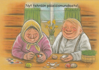 TERHO PELTONIEMI - PÄÄSIÄISKORTTI - 4