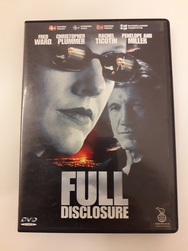 Full Disclosure (Täydellinen Paljastus, dvd)