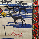 Tampella Lappi Design Pirkko Ropponen. Vintage pyyhe - pikkukuva 3