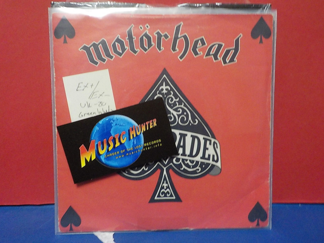 MOTÖRHEAD - DIRTY LOVE EX+/EX- UK -80 GREEN LABELS 7"