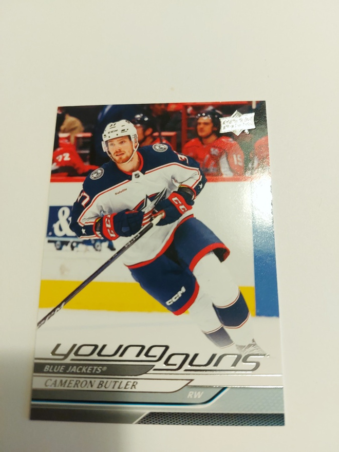 2024-25 Upper Deck #455 Cameron Butler YG RC