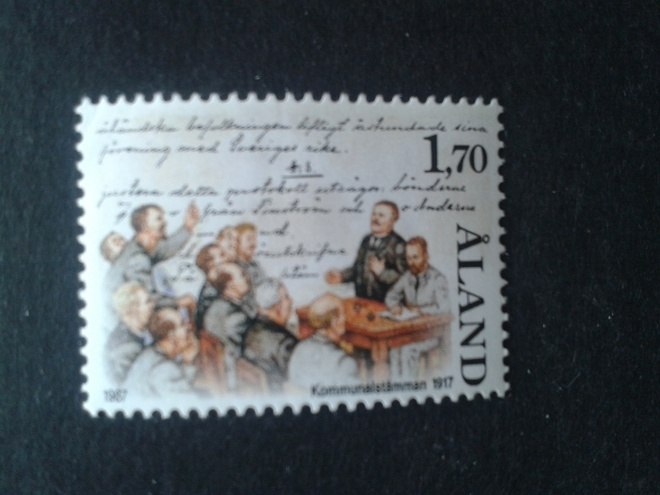 åland 1987 kunnaliskokous 1917**