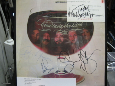 DEEP PURPLE - COME TASTE THE BAND LP NIMMAREILLA!