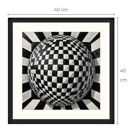 Uusi uniikki abstrakti art print taulu 40 cm x 40 cm