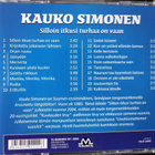 KAUKO SIMONEN-SILLOIN ITKUSI TURHAA ON VAAN-CD,VLCD-1122 - pikkukuva 2