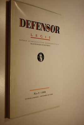 Defensor legis : Suomen asianajajaliiton äänenkannattaja ...