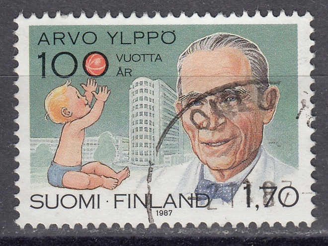 1987 Lape 1028 Arvo Ylppö 100 vuotta