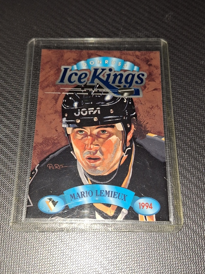 Mario Lemieux 1993-94 Donruss Ice Kings #7