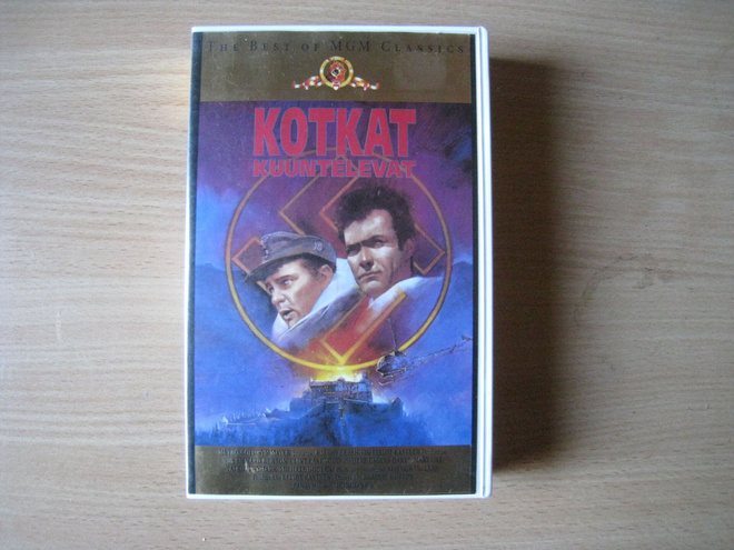 Kotkat Kuuntelevat (clint eastwood) vhs