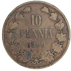 10 Penniä 1889 - pikkukuva 1