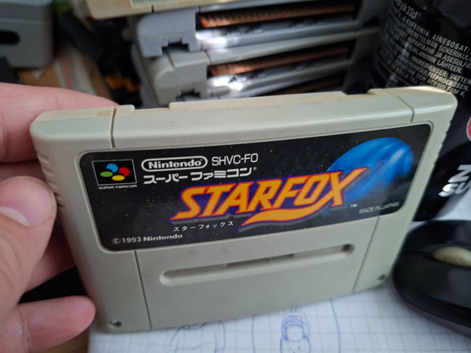 Super Famicom Starfox JPN