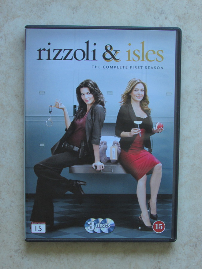 Rizzoli & Isles, kausi 1, 3 x DVD.