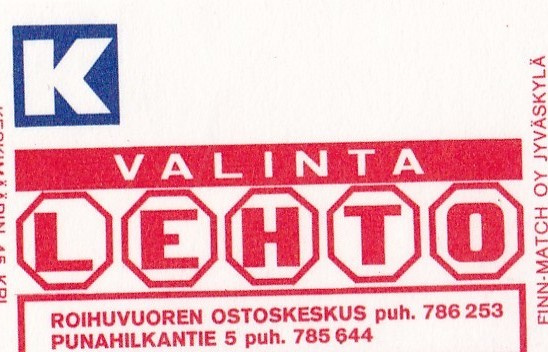 Roihuvuori, Valinta Lehto    b520