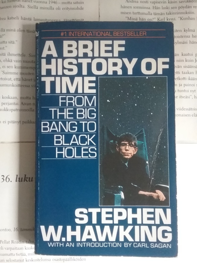 Stephen Hawking - A Brief History of Time (paperback)