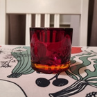 Iittala, Marimekko Kivi Punainen kynttilälyhty 60 mm - pikkukuva 3