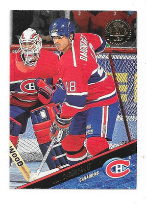 1993-94 LEAF #437 J.J.Daigneault , Montreal Canadiens