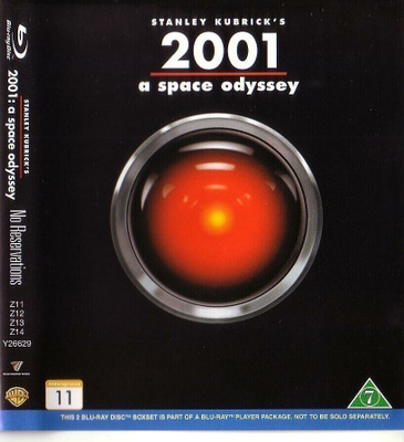 blu-ray, 2001: Avaruusseikkailu & Rakkauden resepti [sci-fi,
