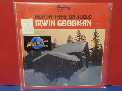 IRWIN GOODMAN - KOHTA TAAS ON JOULU VG+/EX- FIN -72 PRESS LP