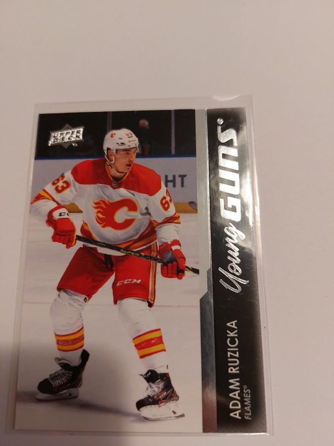 2021-22 Upper Deck #465 Adam Ruzicka YG RC