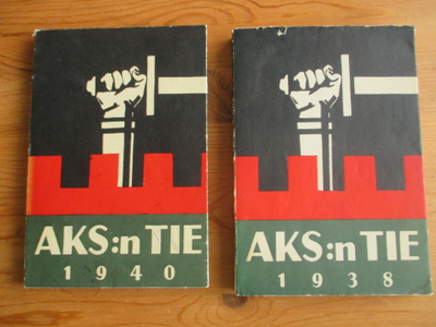 AKS:n tie 1938 ja 1940 kirjat