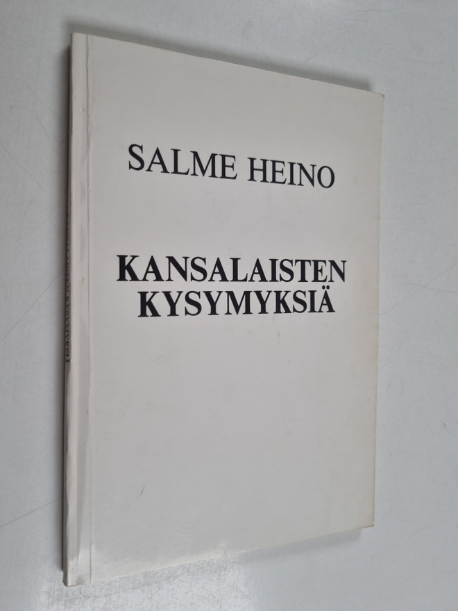 Salme Heino : Kansalaisten kysymyksiä
