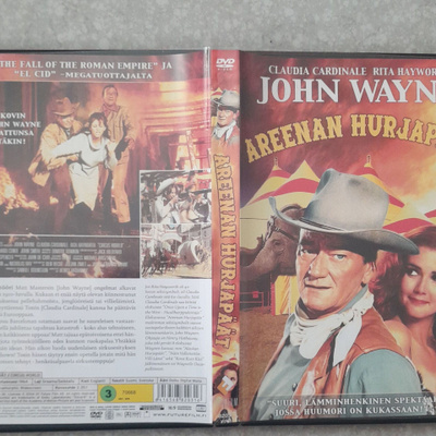 Areenan hurjapäät dvd,john wayne