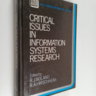 Critical issues in information systems research - pikkukuva 1