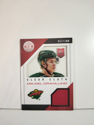 2013-14 Panini TC CC Red Jersey #CL-MGR Mikael Granlund /100